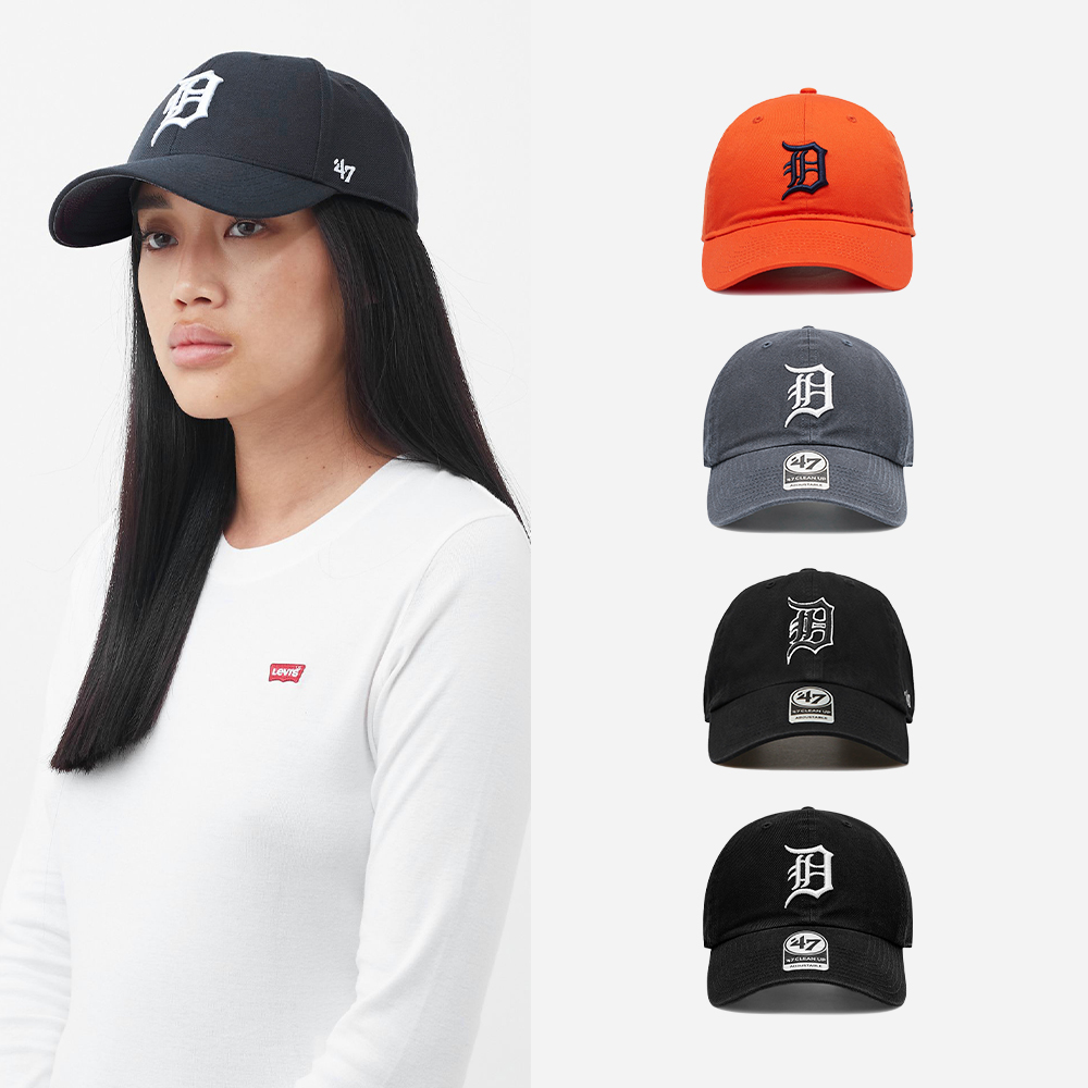 47브랜드 MLB 디트로이트 타이거스 클린업 볼캡 - 메인 이미지