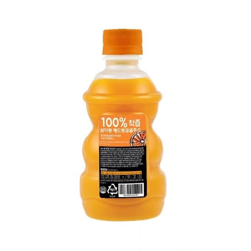 제주 삼다향 착즙 감귤주스 320ml x 10개 레드향 청귤 - 상품 이미지