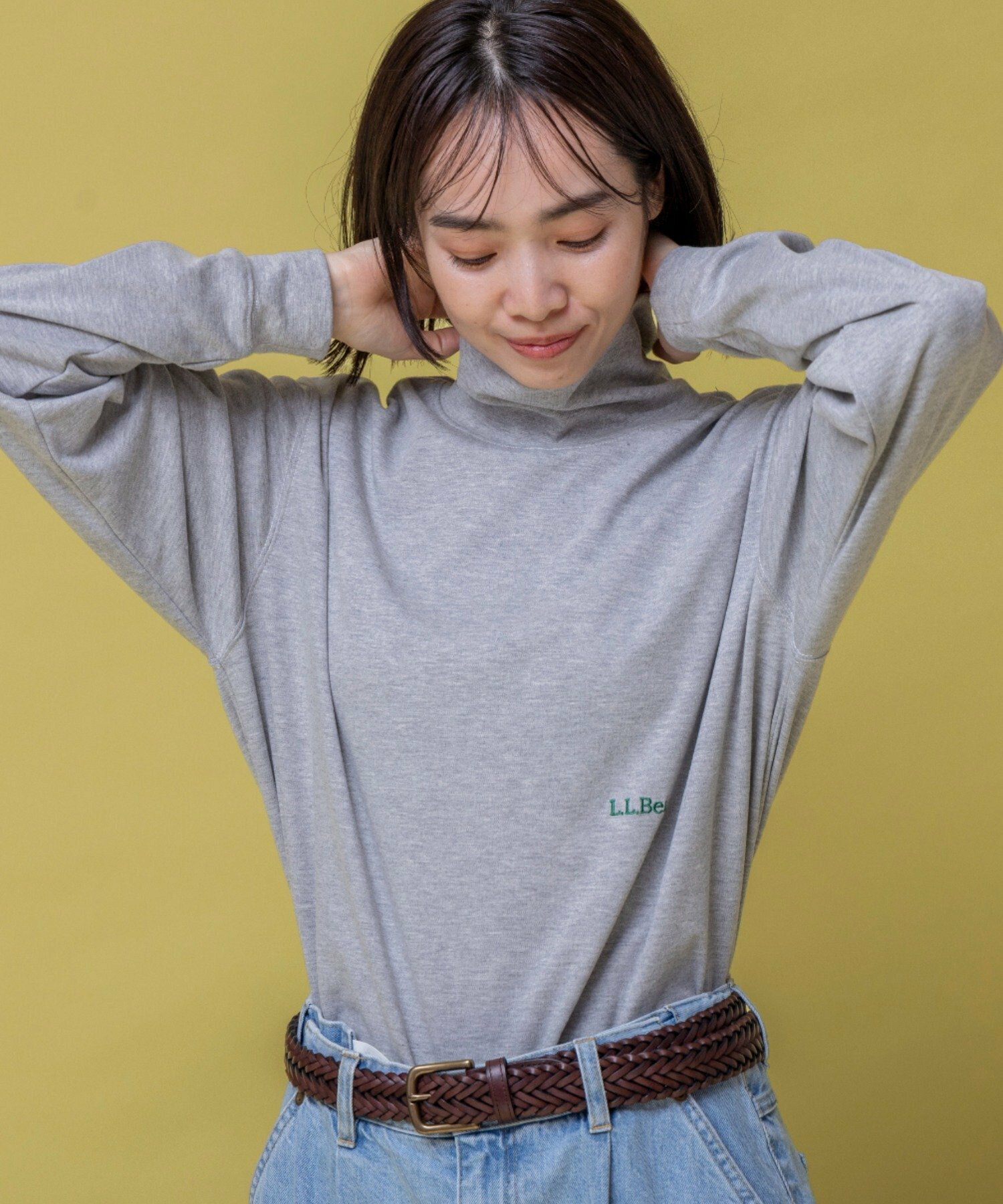 엘엘빈 L.L.Bean 유니온 터틀넥 긴팔 여성 티셔츠 4컬러 - 상세 이미지 2