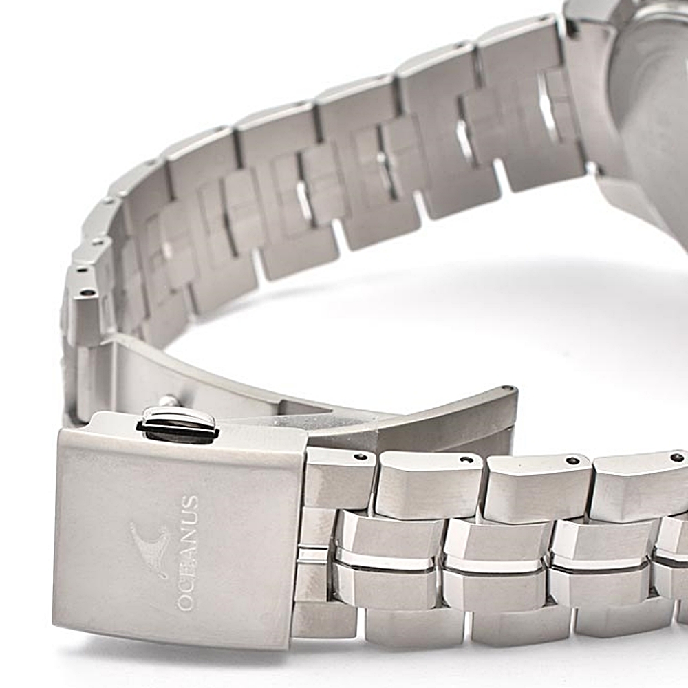 카시오 CASIO 오셔너스 솔라 티타늄 검판 남자 손목 시계 OCW-S400-1AJF 이미지 6