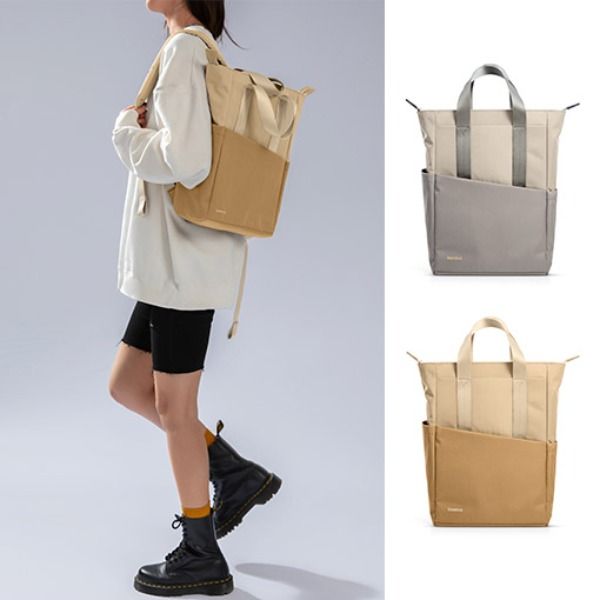 탐탁 T63 여자 대학생 직장인 데일리 경량 노트북 백팩