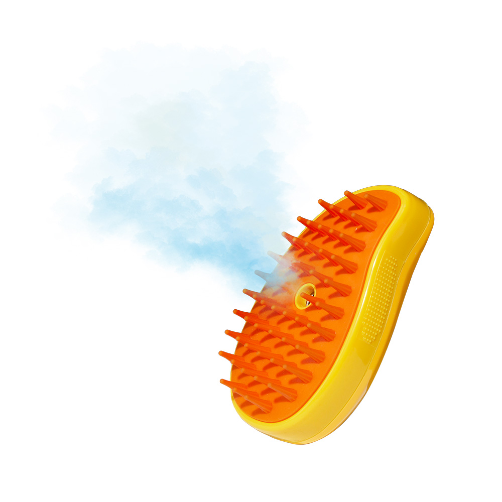 펫케어 강아지 고양이 빗 브러쉬 털 제거 스팀 3단 망고브러쉬