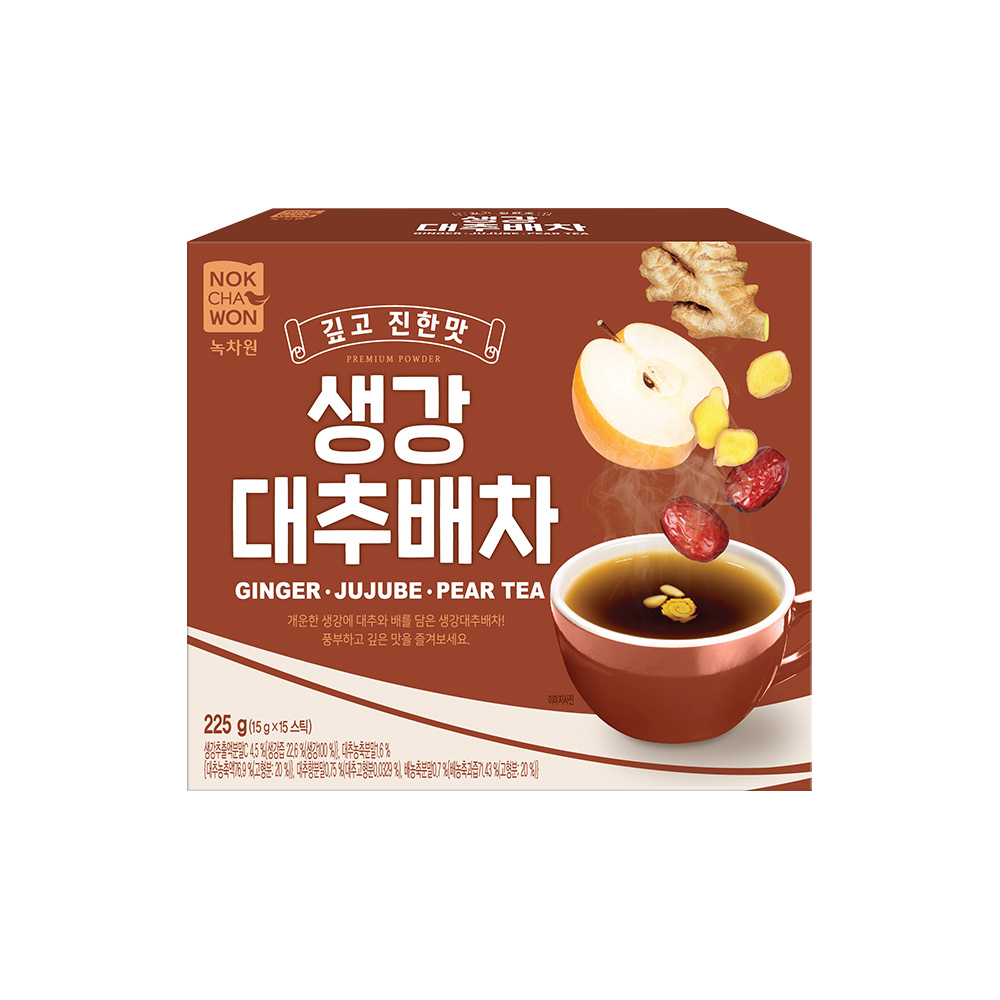 [녹차원]생강대추배차 15스틱