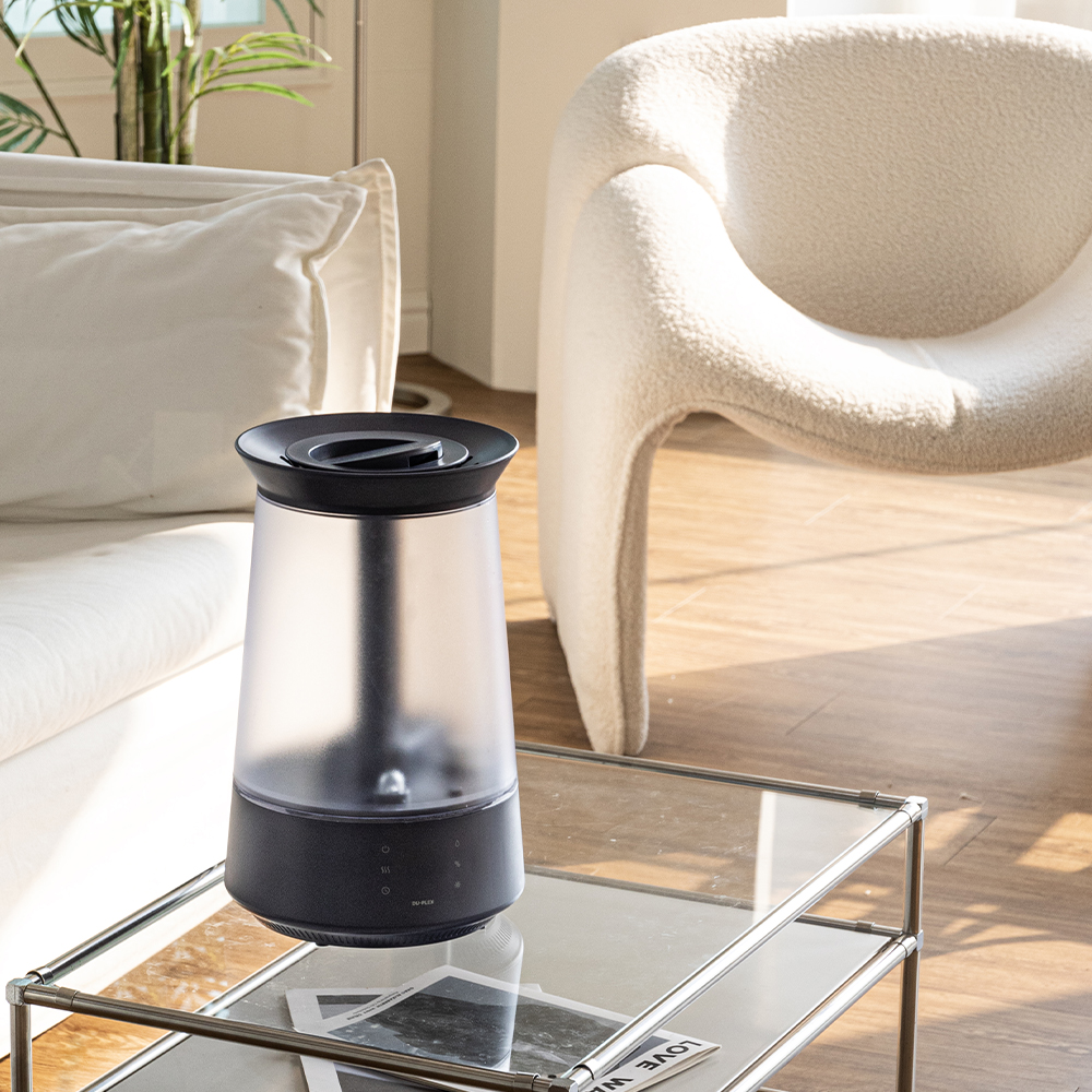 스미스앤존스 6L 복합식 살균 대용량 가습기 저소음 듀얼 신생아 아기 스텐 간편세척 자동