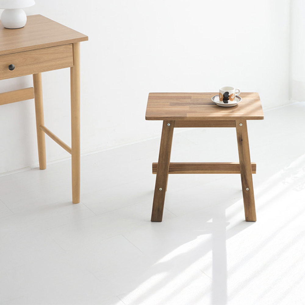 HAN 원목스툴 445 아카시아 내추럴 3057.7465