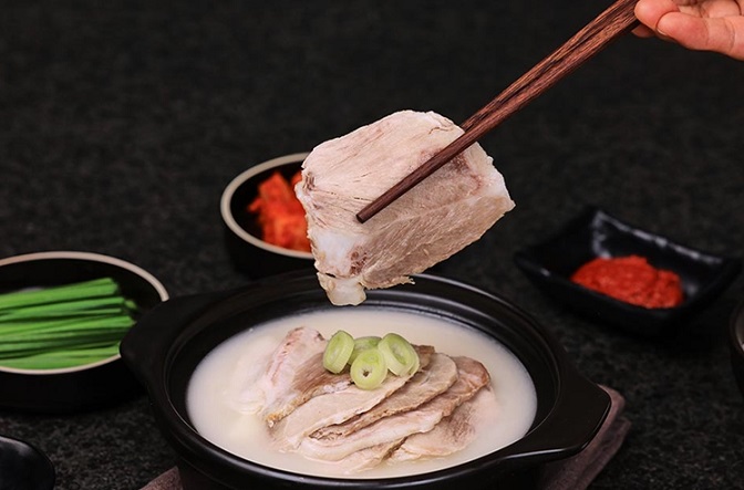 4팩 더도이종가집 부산 돼지국밥 맛집 사골육수 캠핑음식 국밥 밀키트 630g 4개 - 상세 이미지 5