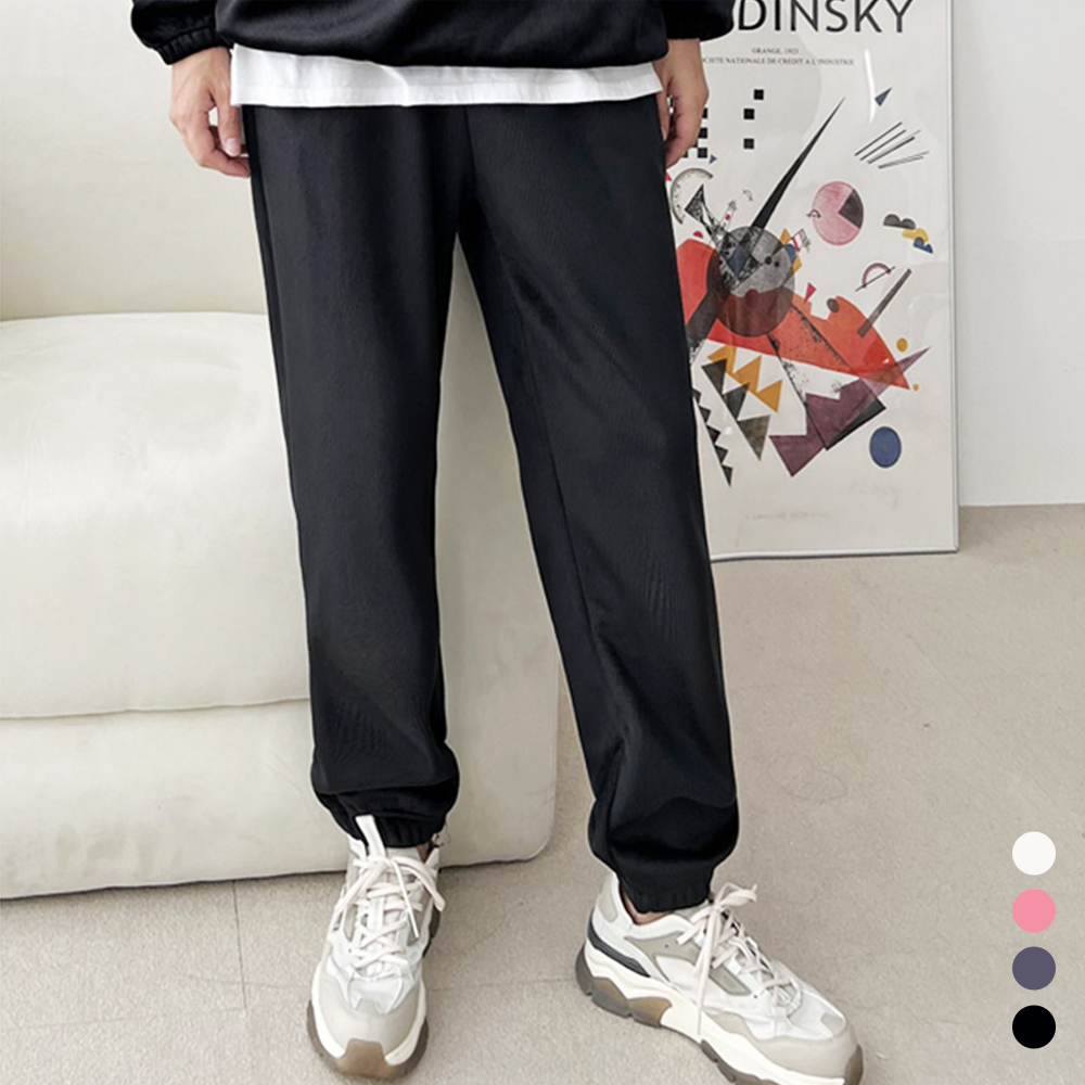 기모고무줄바지 코듀로이 골덴 트레이닝 츄리닝 조거 조그팬츠 - 상품 이미지