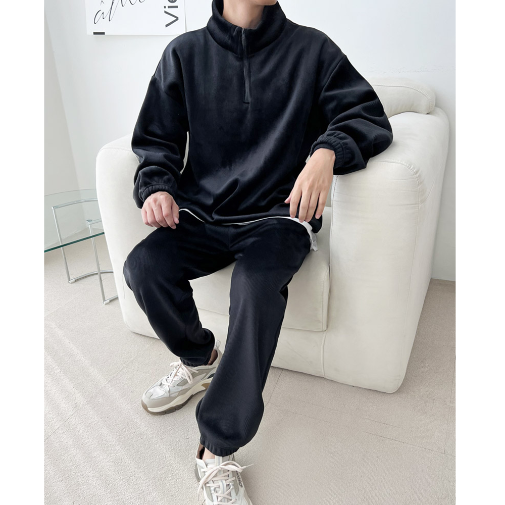 기모고무줄바지 코듀로이 골덴 트레이닝 츄리닝 조거 조그팬츠 - 상세 이미지 5