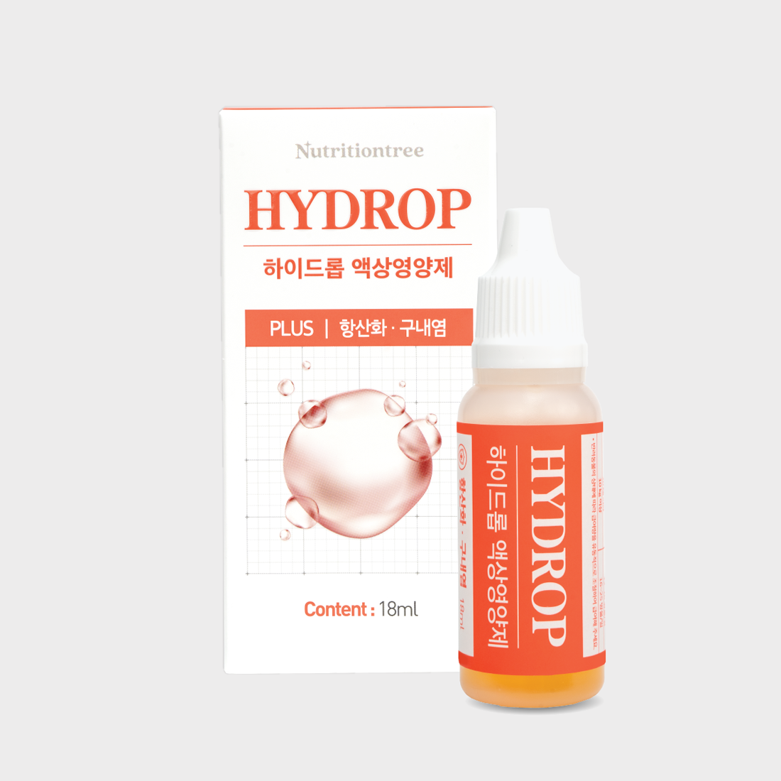하이드롭 플러스 고양이 구강 영양제 노령묘 항산화 프로폴리스 18ml - 상품 이미지