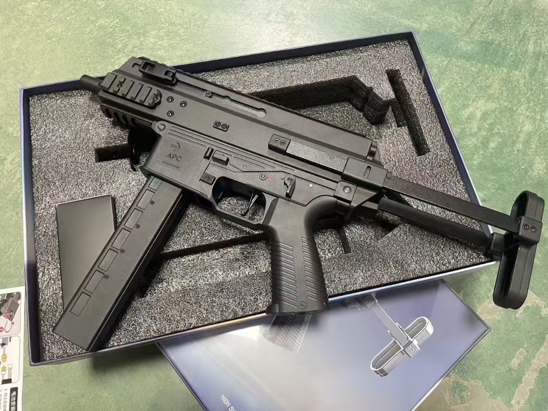 APC9 PRO SMG 전동건 메탈 기어 파츠 나일론 바디 블랙 샌드 - 상품 이미지