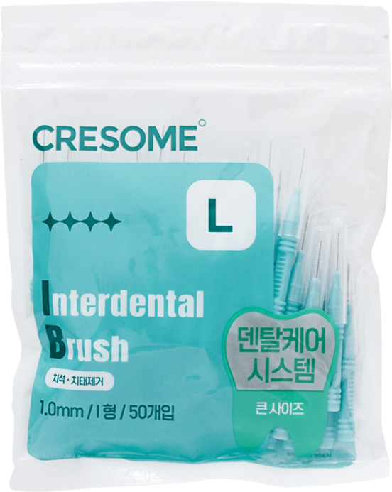 휴대용 치간칫솔 일회용 어금니 치석제거 치아 교정 I타입 - 상세 이미지 3