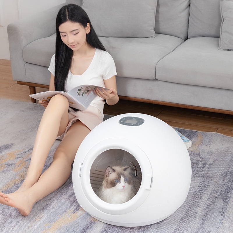 큐티펫츠 펫드라이룸 강아지 고양이 털 말리기 반려동물 건조기 저소음 - 상세 이미지 2
