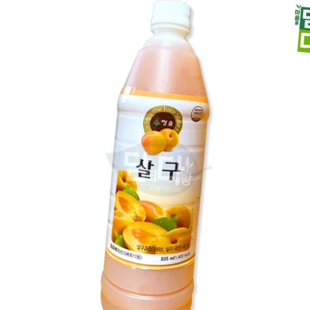 카페 살구주스 살구 원액 835ml 음료수 과일주스 과일음료 : 동네살림