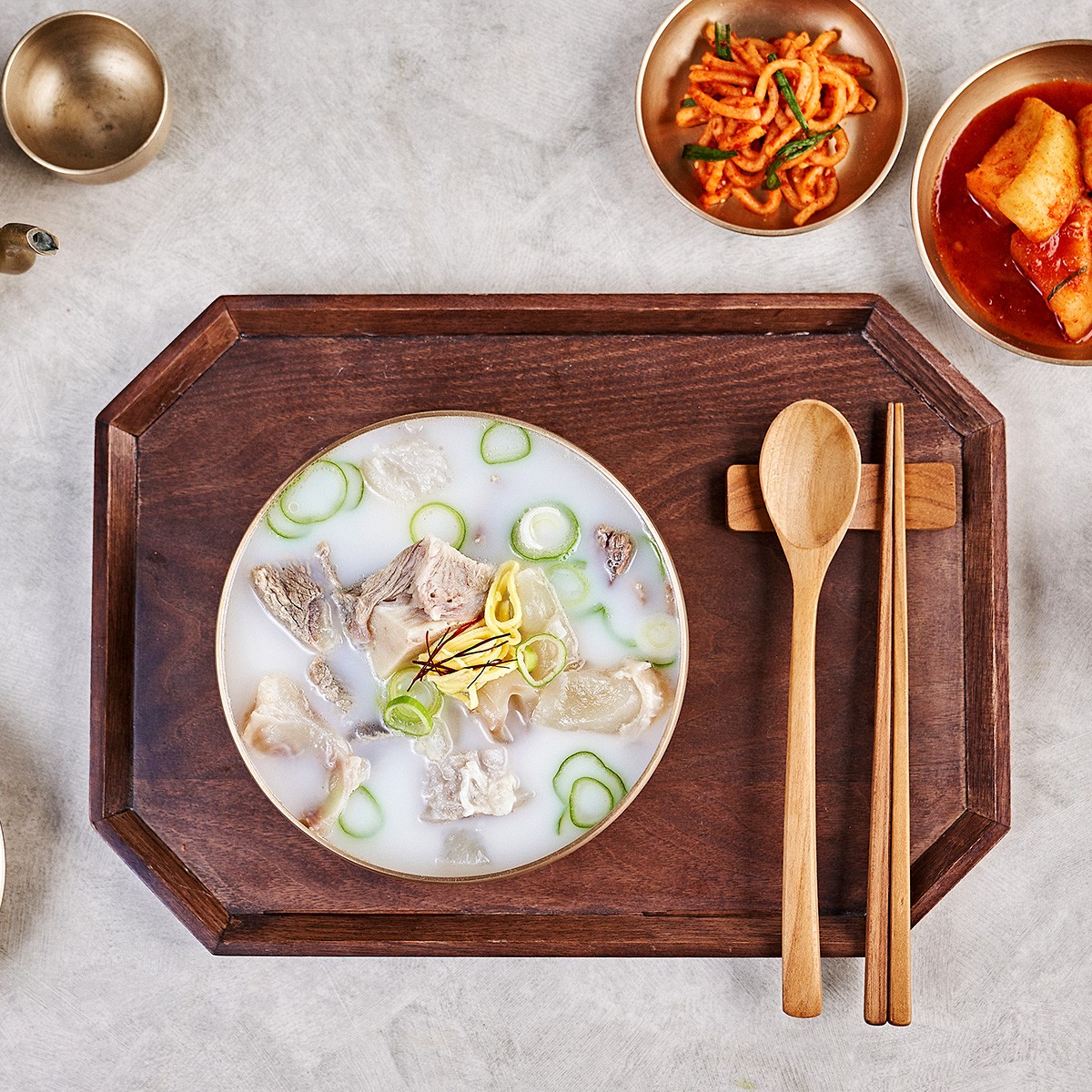 정성곳간 실온 국내산 국산 한우 스지 도가니탕 700g 강순의 간편식 8개