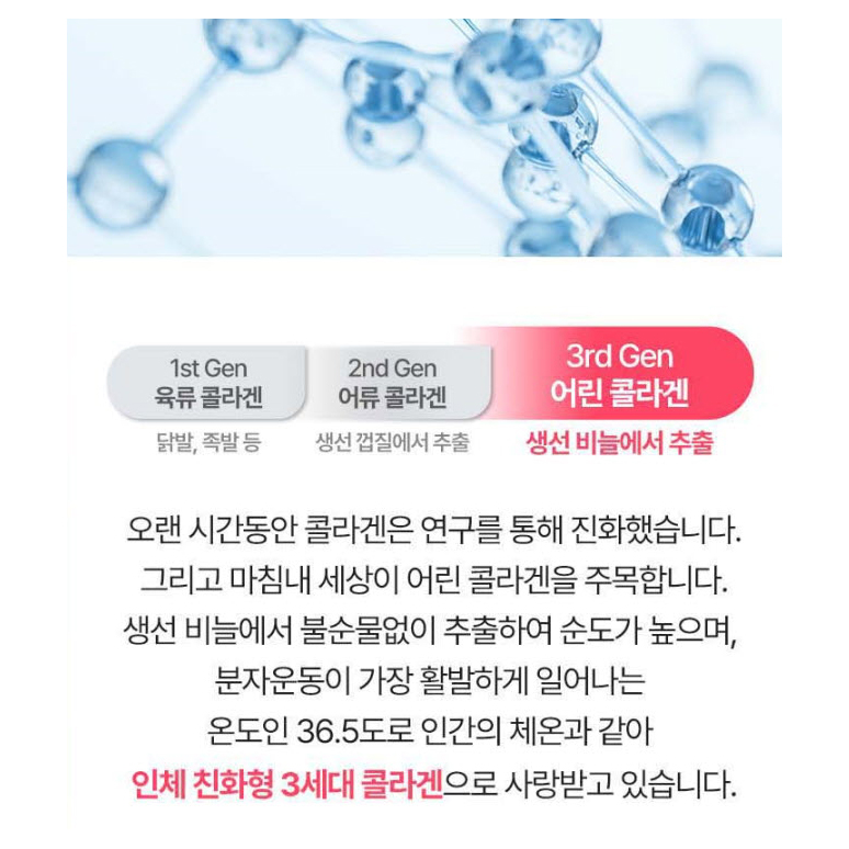 초저분자 3세대 어린 콜라겐 비오틴 정 울트라 300달톤 미세콜라겐 이미지 7