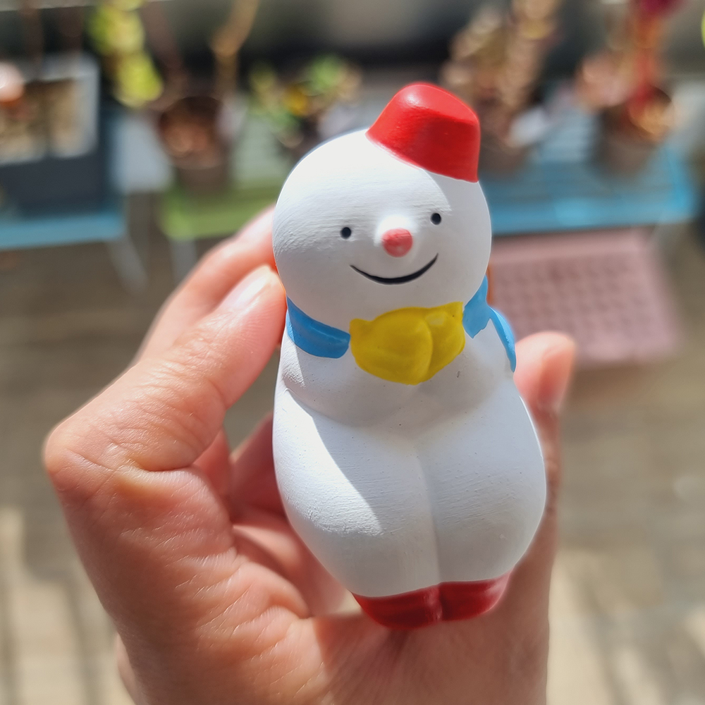 크리스마스선물 미니딸기키우기 귀여운 눈사람 식물 키트 - 상세 이미지 3