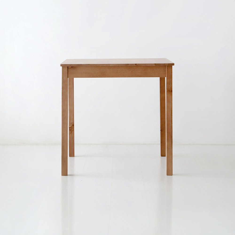HORBO 2인원목식탁세트 소나무 740mm, 내추럴 0151.9466 이미지 8