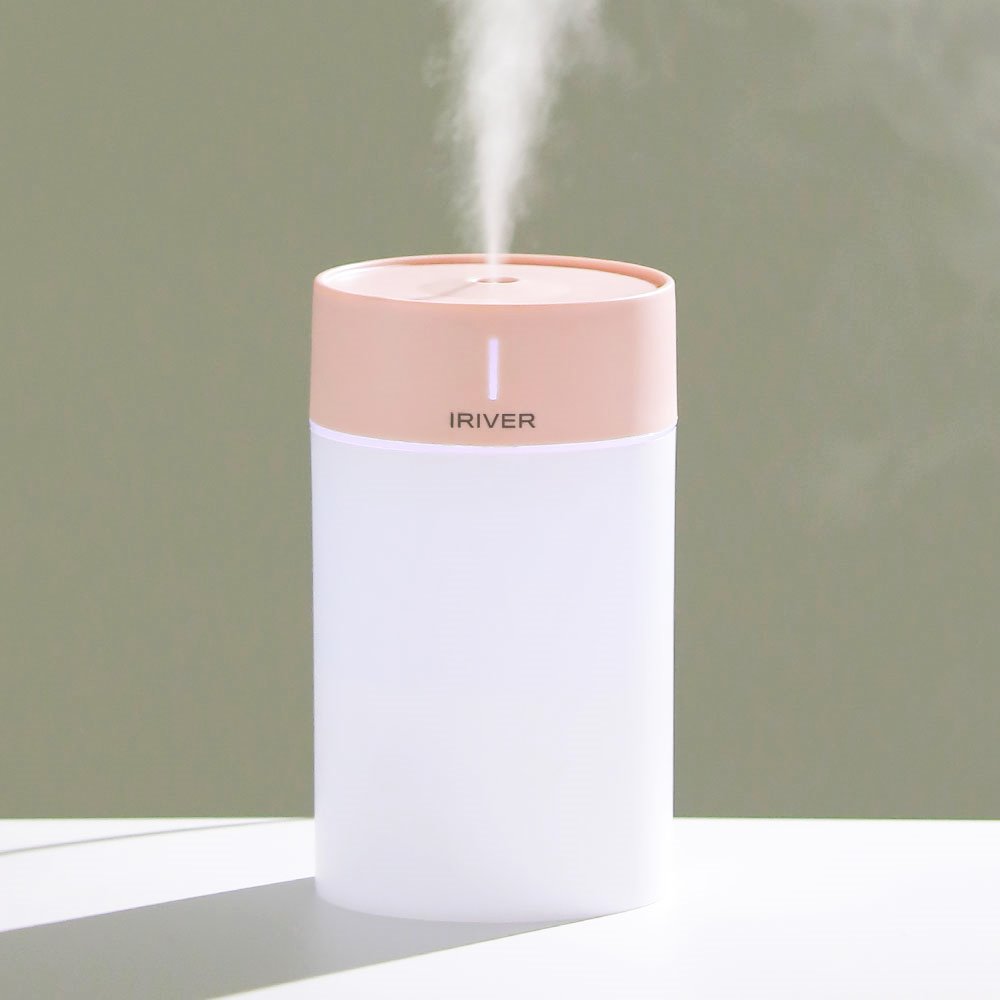아이리버 사무실 탁상용 미니 가습기 초음파 USB 책상가습기 무드등 휴대용 차량 원룸