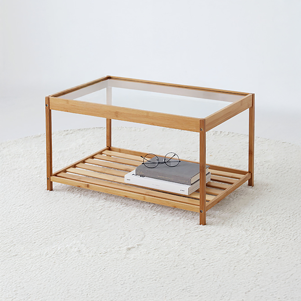 GLABO 커피테이블 6040 대나무 내추럴 3296.1037