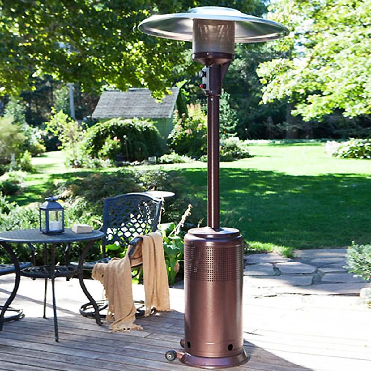 파티오가스히터 캠핑 업소용 야외용 lpg 삿갓가스난로