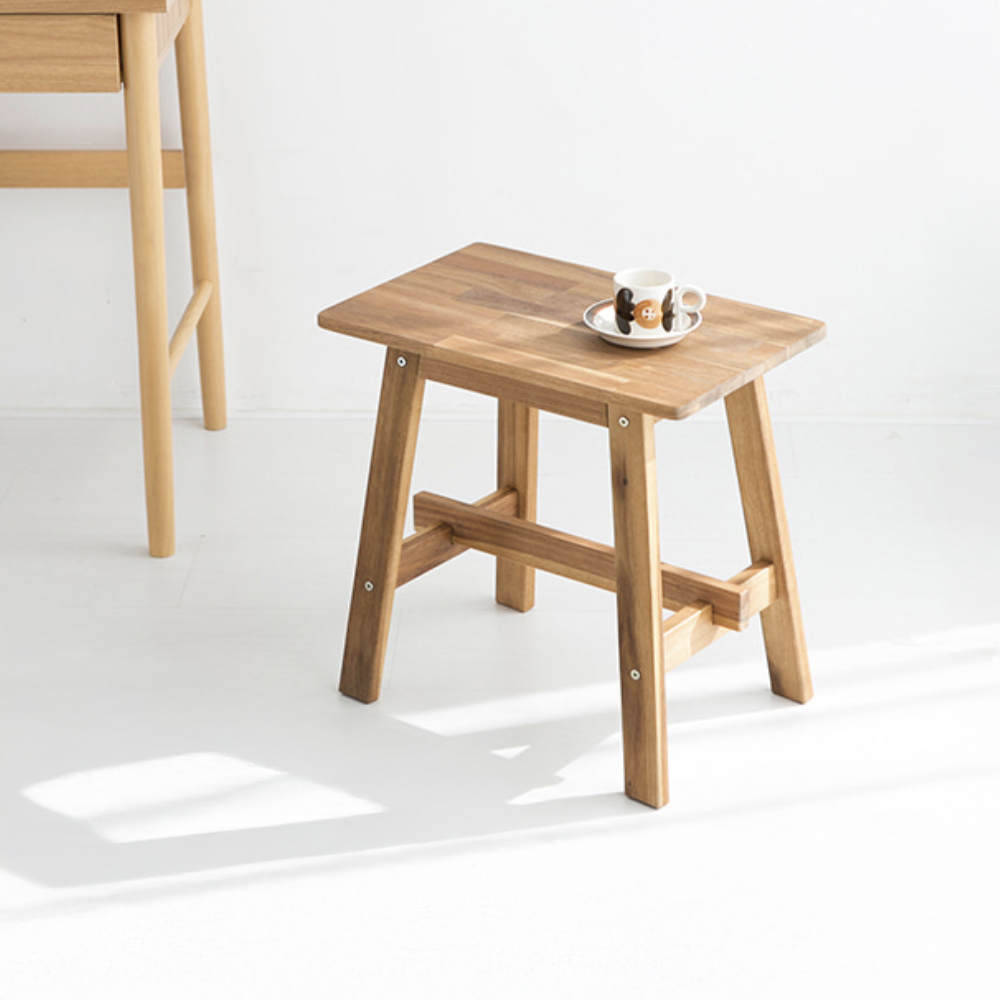 HAN 원목스툴 445 아카시아 내추럴 3057.7465