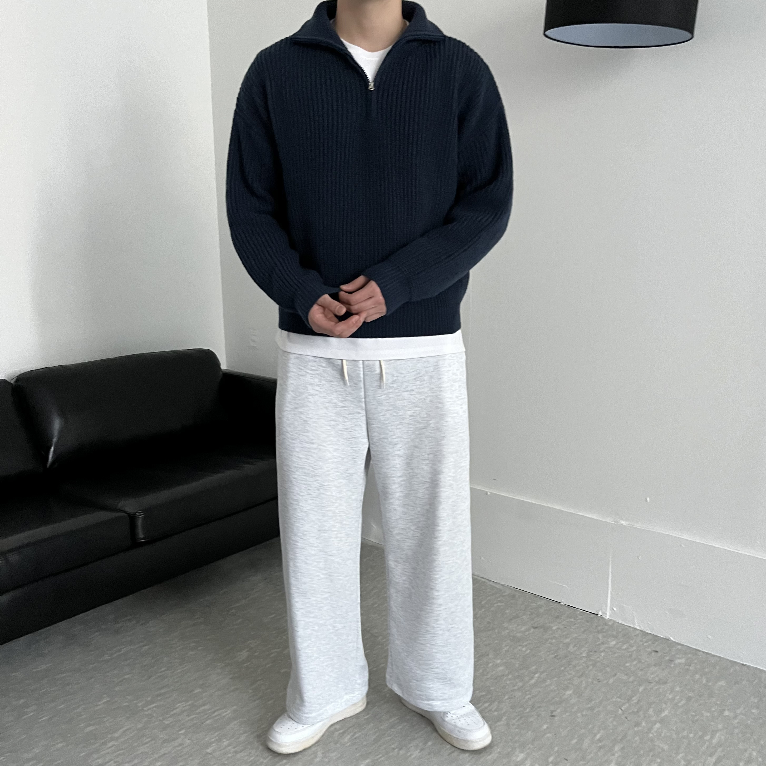 남자기모팬츠 남자바지 남성바지 - 상세 이미지 2
