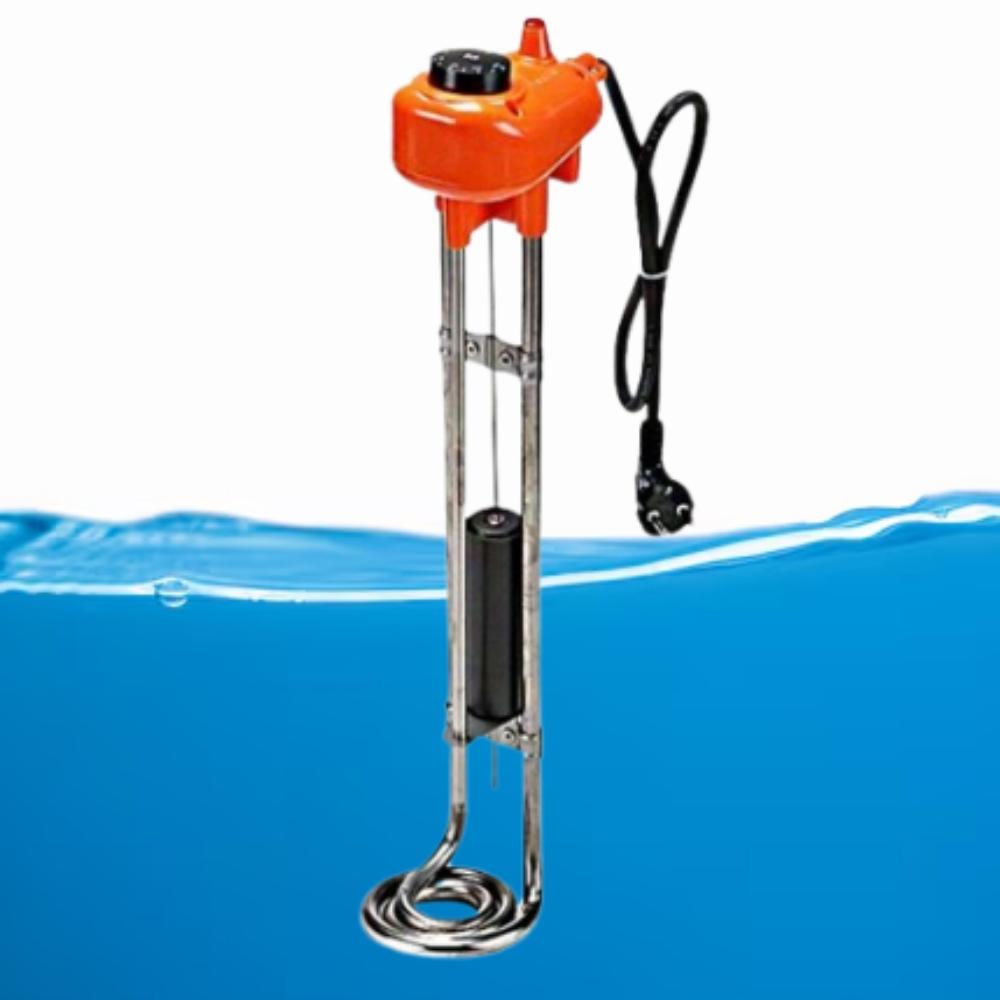 투입식 미니돼지꼬리 온수히터봉 300mm