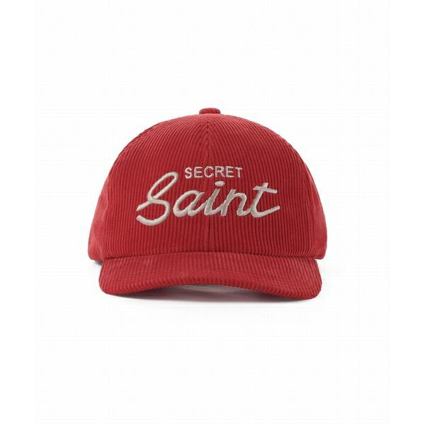 세인트미카엘 SAINT Mxxxxxx 코듀로이 시크릿 캡 모자 레드 - 상세 이미지 2