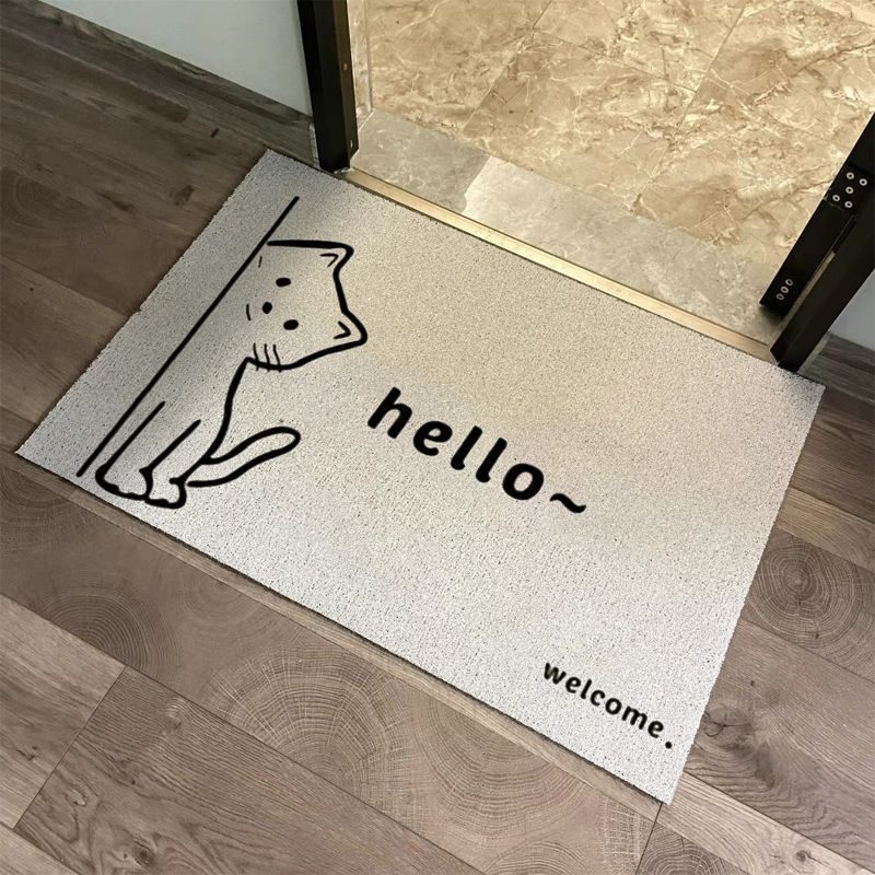 고양이 코일 매트 욕실 노워시 카펫 얼룩 방지 매트 - 상품 이미지