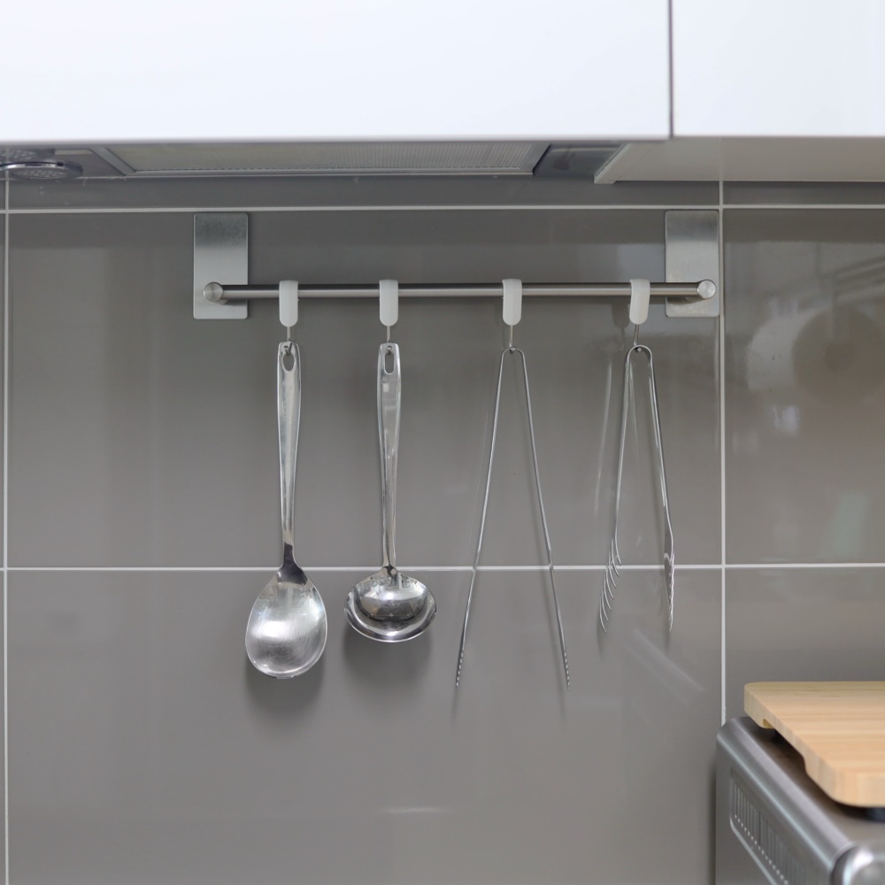 스텐 조리도구 거치대 걸이 30cm 고무장갑 행주 다용도 주방 욕실 정리