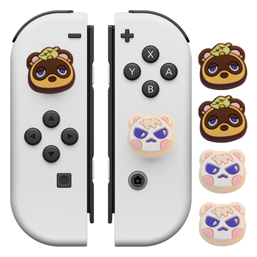 닌텐도 스위치 케이스 OLED 라이트 호환 조이콘 그립 커버 동숲