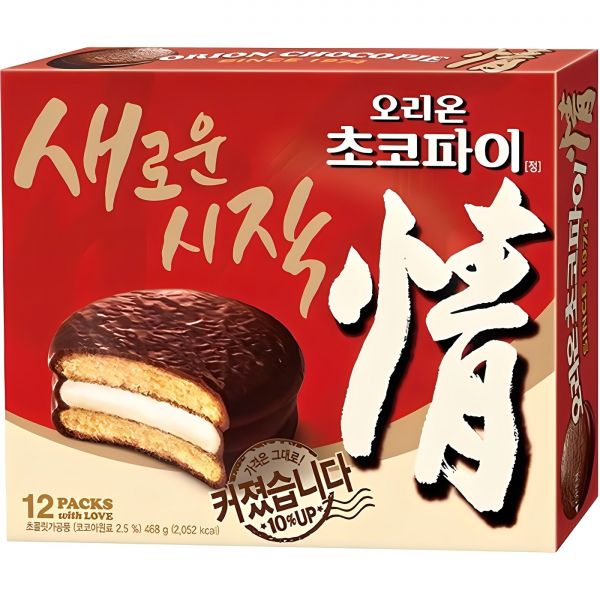 오리온 초코파이 정, 468g, 1개 468g × 1개 : HoHo shop