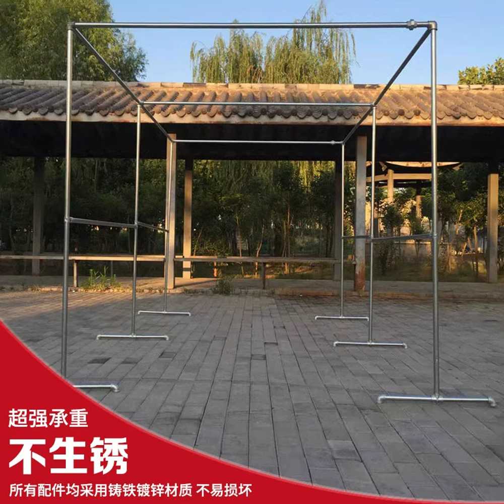 농막 뼈대 온실 터널 옥상 텃밭 보온 농자재 한냉사 2.2x2.2x2m - 상세 이미지 3