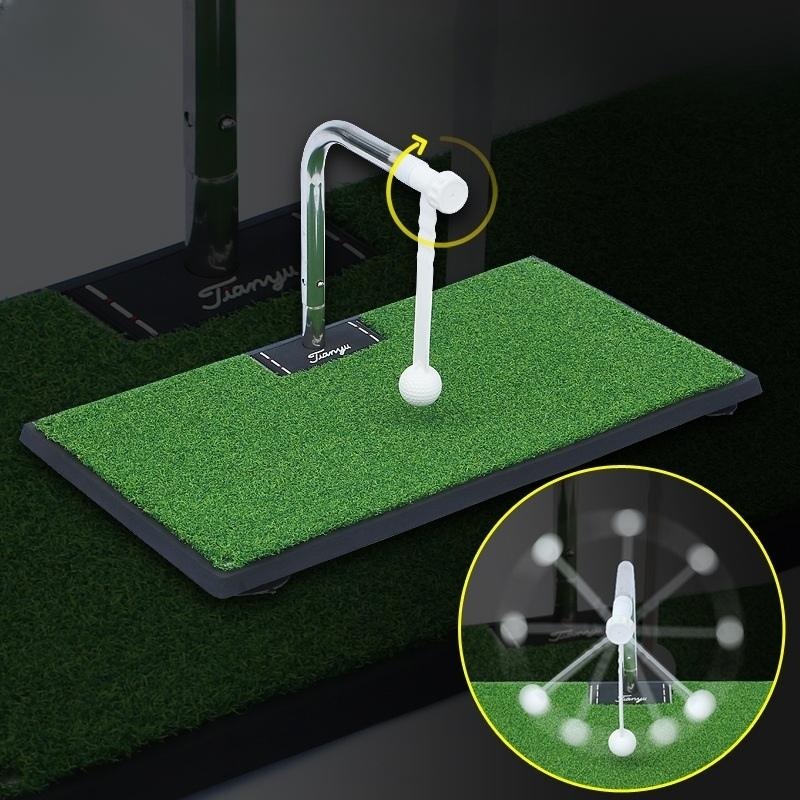 위너스피릿 골프스윙 연습기 리얼 360 회전 패드