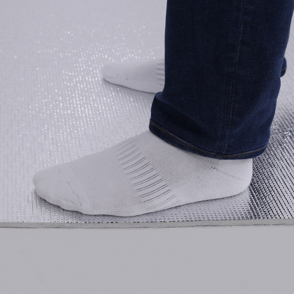 집코리아 열반사단열재 접착식 양면 은박단열재 PE폼 발포지 벽 보온재 7t x 5m, 1개