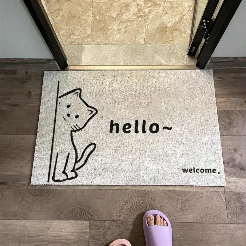 고양이 코일 매트 욕실 노워시 카펫 얼룩 방지 매트 - 상세 이미지 3