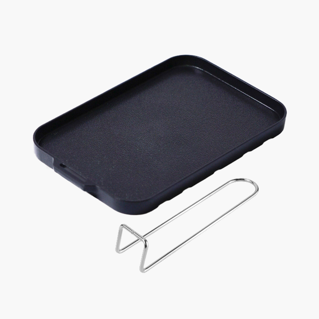 키녹스 멀티 엠보 팬 미니 백패킹 반합 프라이팬 불판 손잡이 세트