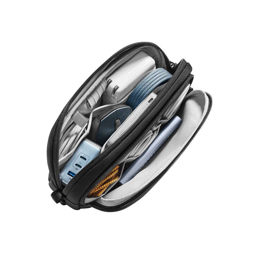 탐탁 T12 디지털 테크 케이블 보조배터리 충전기 멀티 파우치