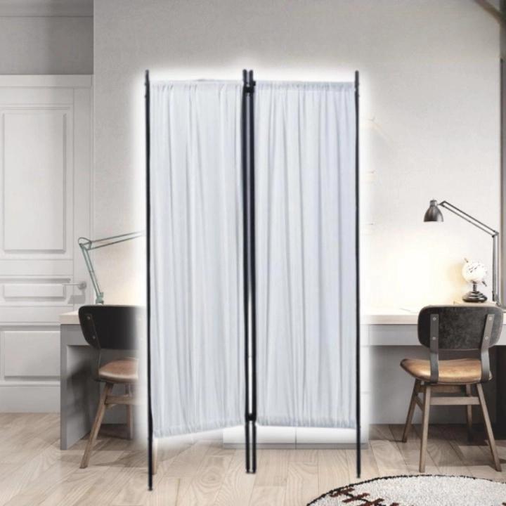 순면 이동식 커튼 공부방 파티션 2단 접이식파티션