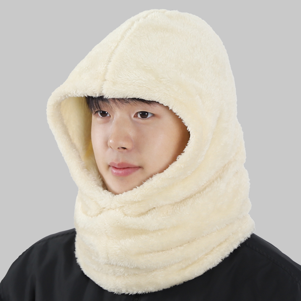 카르닉 플리스펄 바라클라바 겨울 넥워머 방한 후드 목토시 멀티스카프 골프 - 메인 이미지