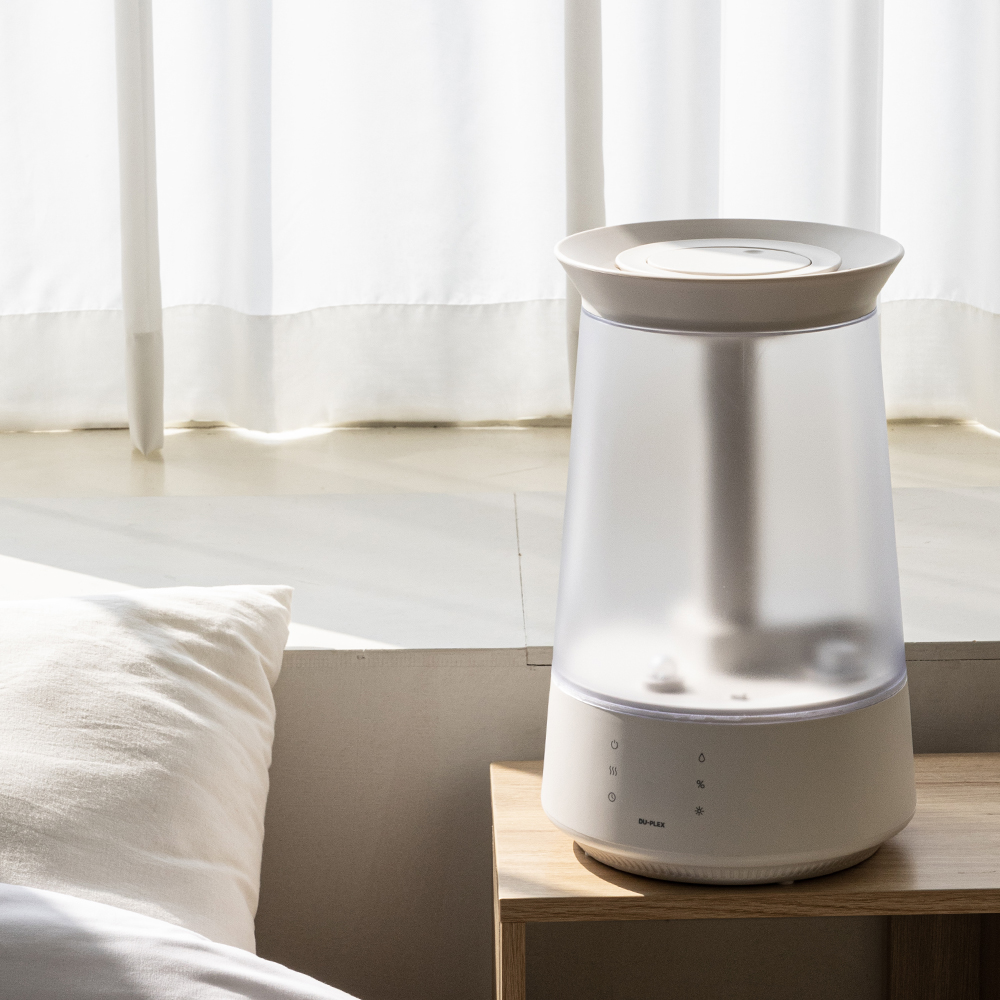 스미스앤존스 6L 복합식 살균 대용량 가습기 저소음 듀얼 신생아 아기 스텐 간편세척 자동