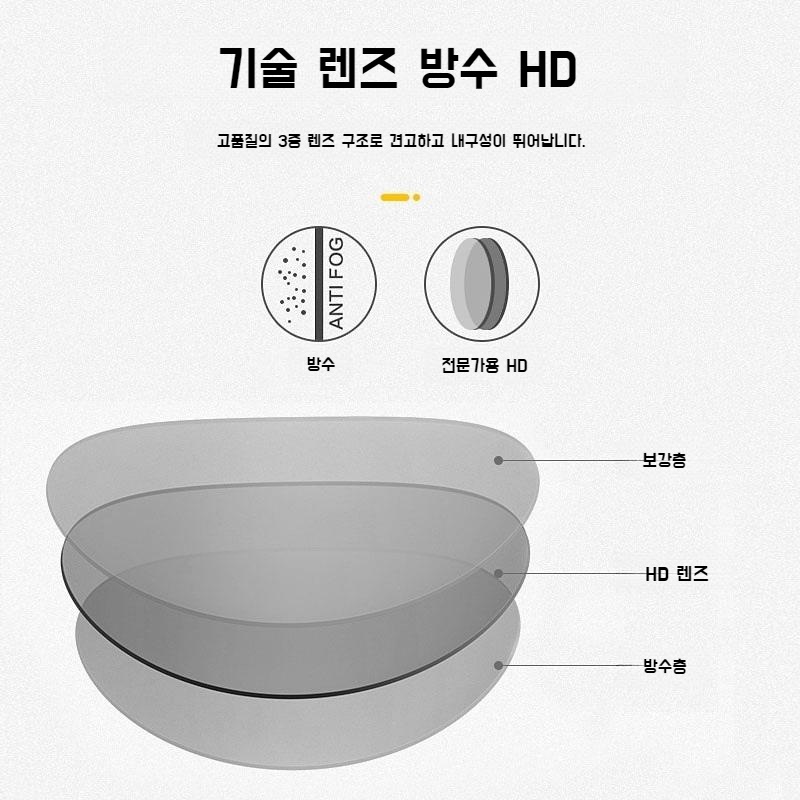 다이빙 고글 HD 반투명 대형 프레임 초광각 시야 스쿠버다이버 고글 스노쿨링고글 수경 물안경 - 상세 이미지 2
