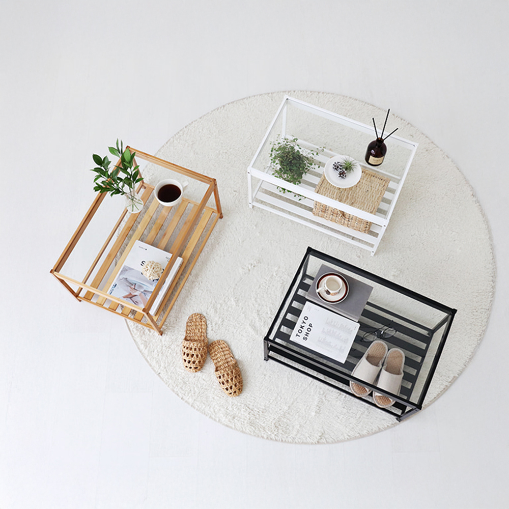 GLABO 커피테이블 6040 대나무 화이트 0338.9646 이미지 7