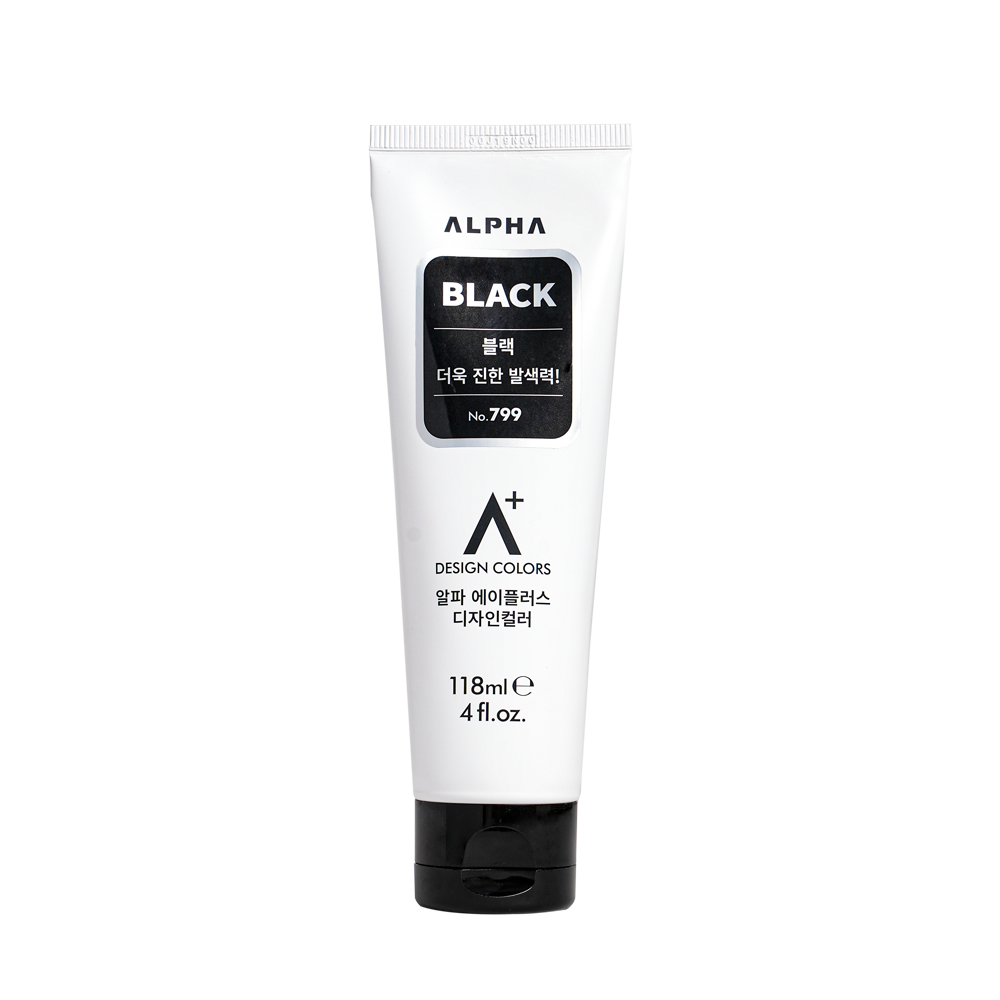 알파 A+에이플러스 디자인컬러 매트 블랙 100ml : 에이치문구