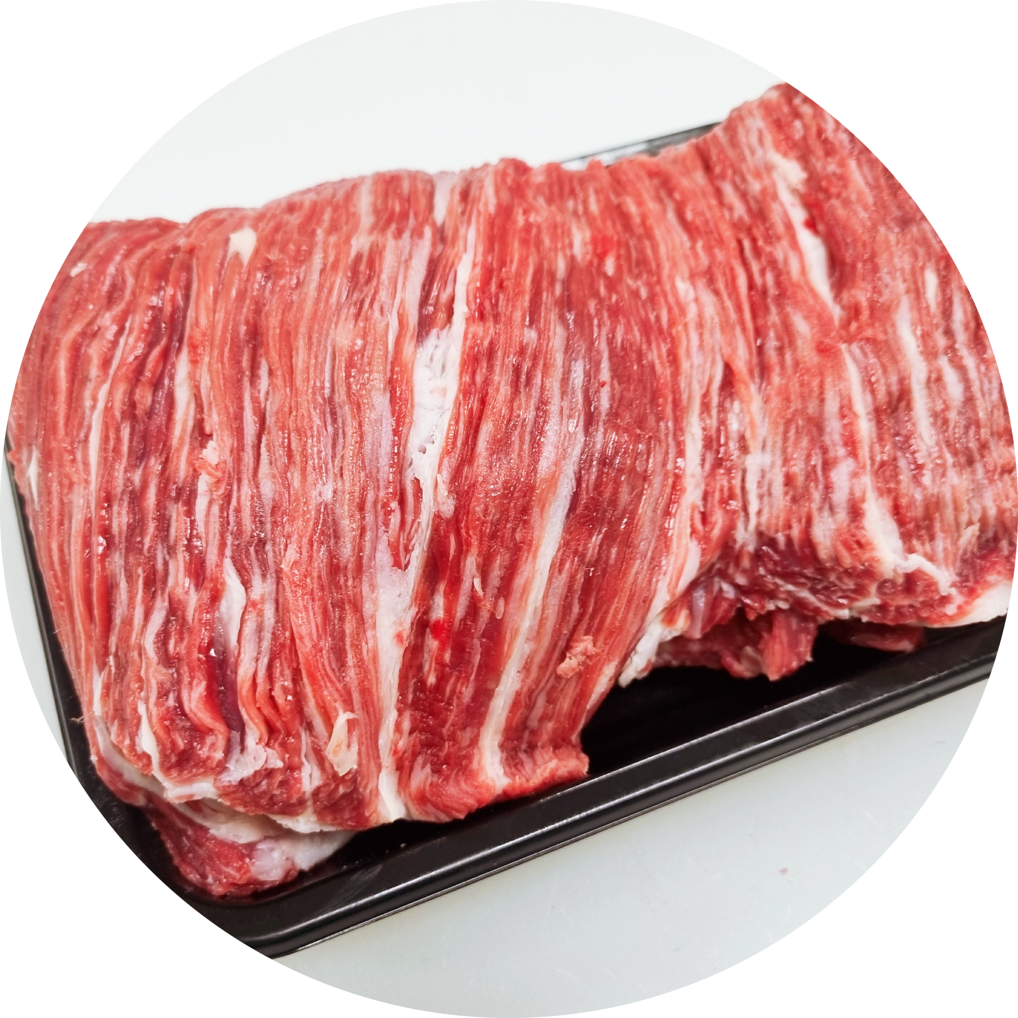 우장금 한우 투뿔 1++ 갈비양지 200g : 우장금