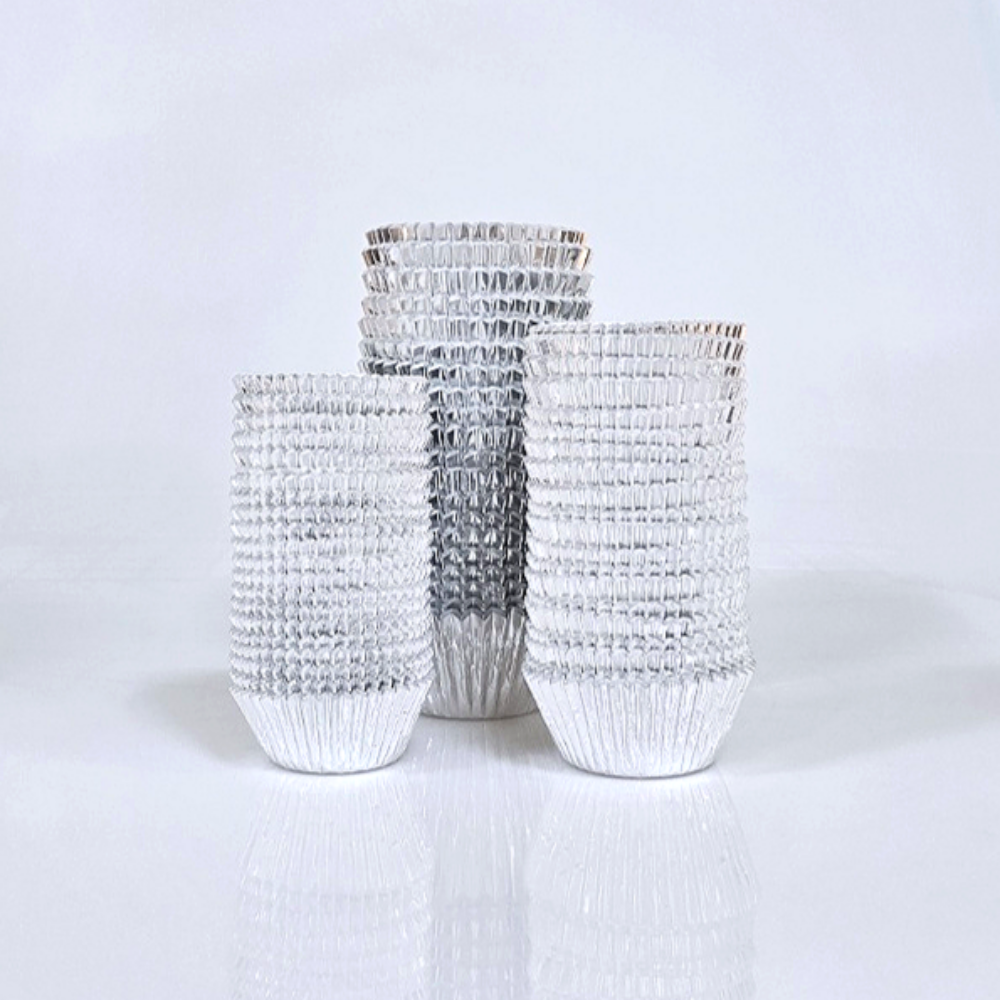 삼아 알루미늄 은박 베이킹컵 40 45 50mm 200매 유산지포함 - 상세 이미지 4
