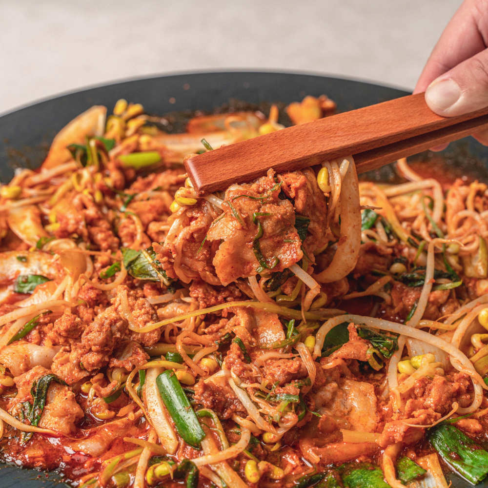 콩나물불고기 찜콩나물 콩불 맛집 끼니대장 밀키트(2인) 집밥 캠핑 - 상품 이미지