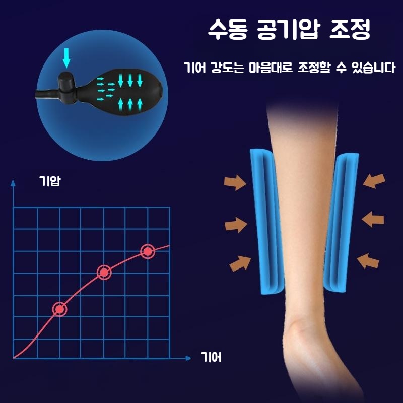공기압 온열 팔꿈치 마사지기 엘보 마사지기 팔 마사지기 - 상세 이미지 3