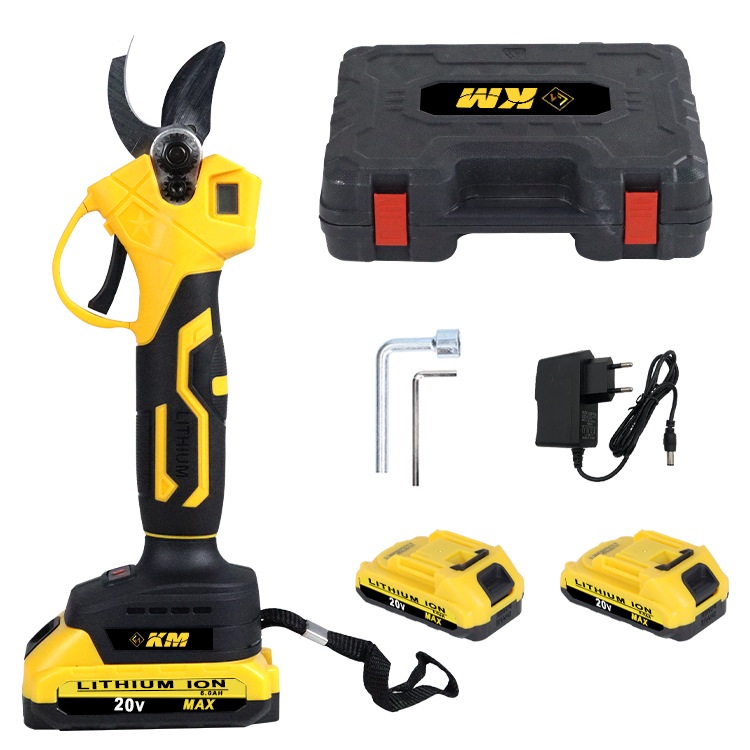 무선 전동 전지가위 세트 장대 미포함 나무 자르는 가위