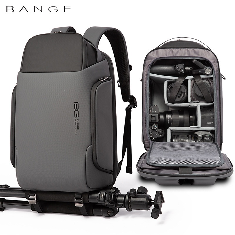 Bange DSLR 카메라 배낭 휴대용 카메라 보관 백팩 - 메인 이미지